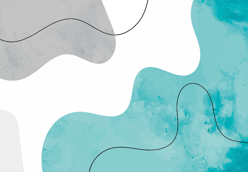 Geometric vinyl carpet watercolor shapes - TenStickers