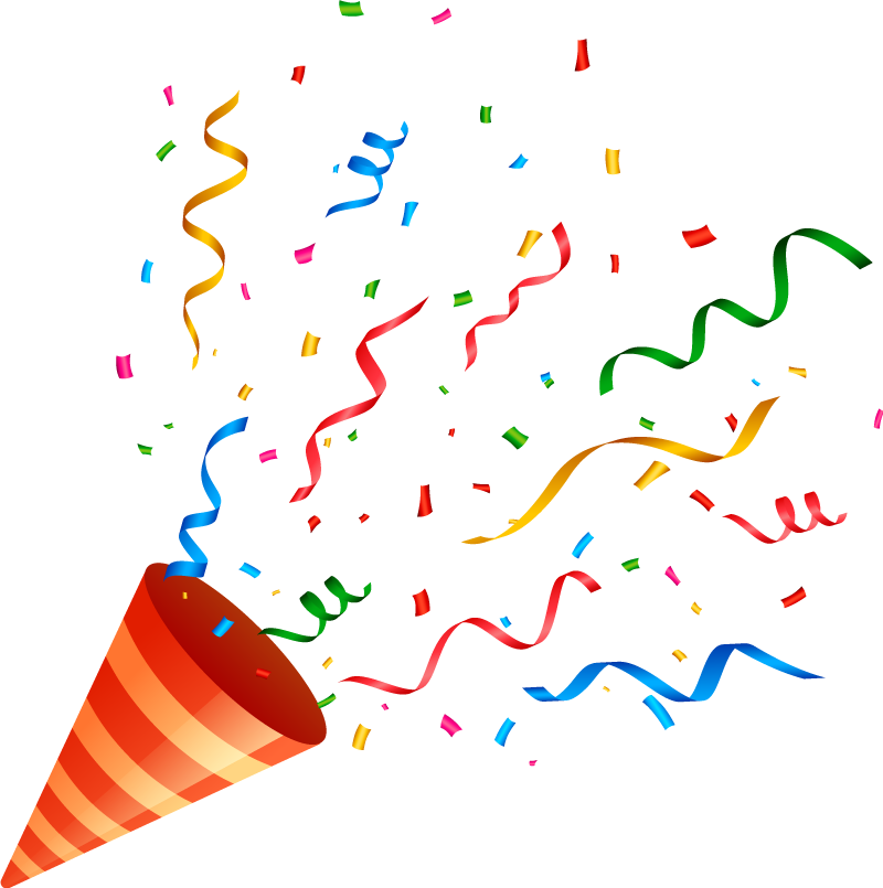 Geometric vinyl carpet celebration confetti - TenStickers