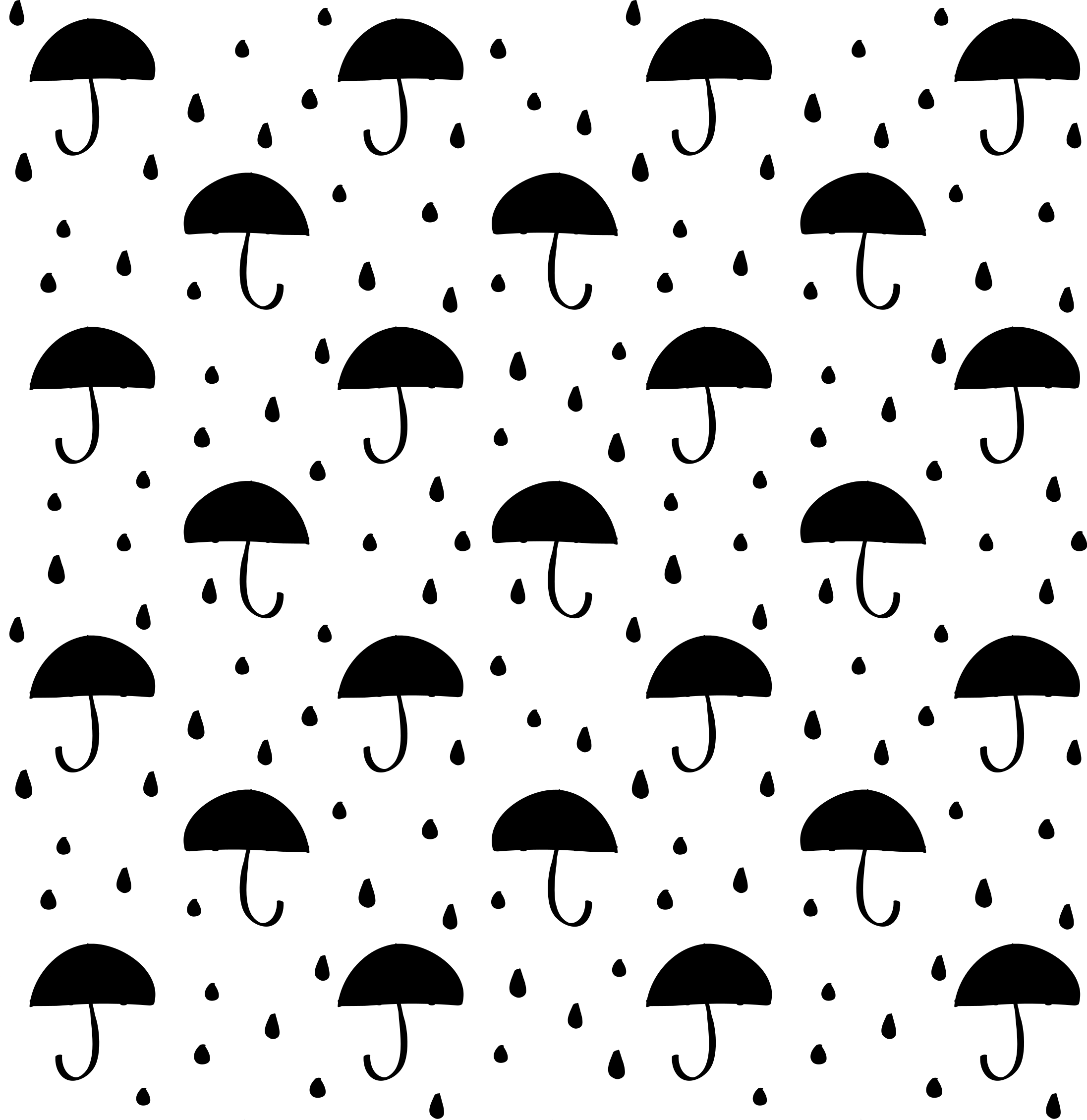 Geometric vinyl carpet rain drop confetti design - TenStickers