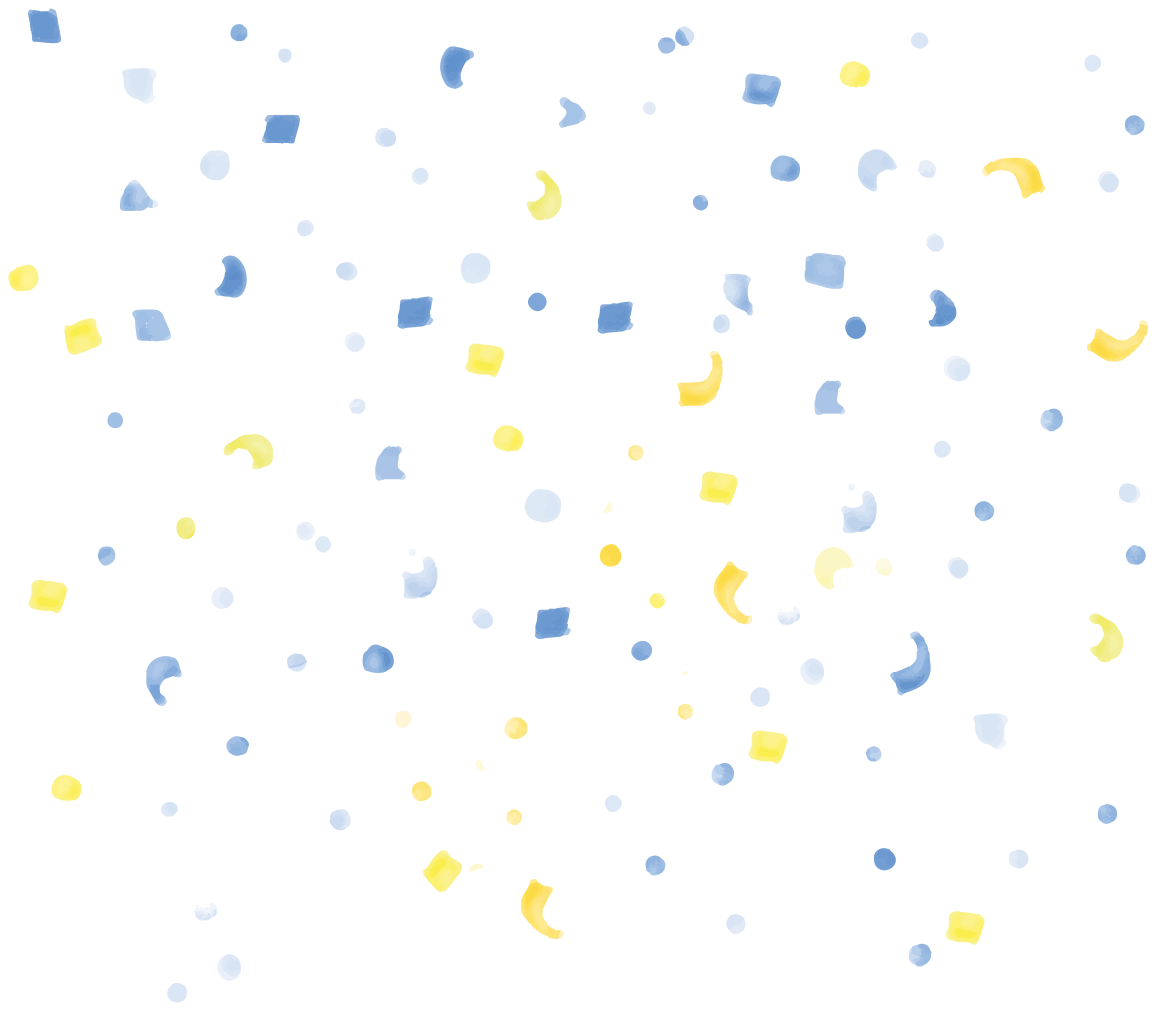 Geometric vinyl carpet in watercolor confetti - TenStickers