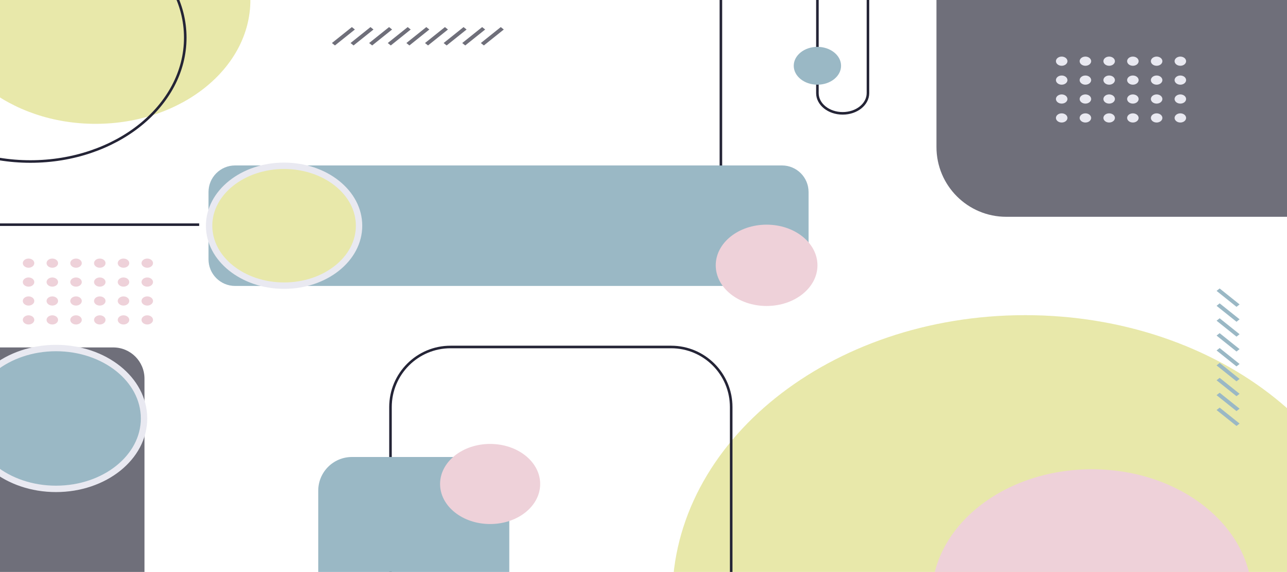 Geometric vinyl carpet in pastel geometric design - TenStickers