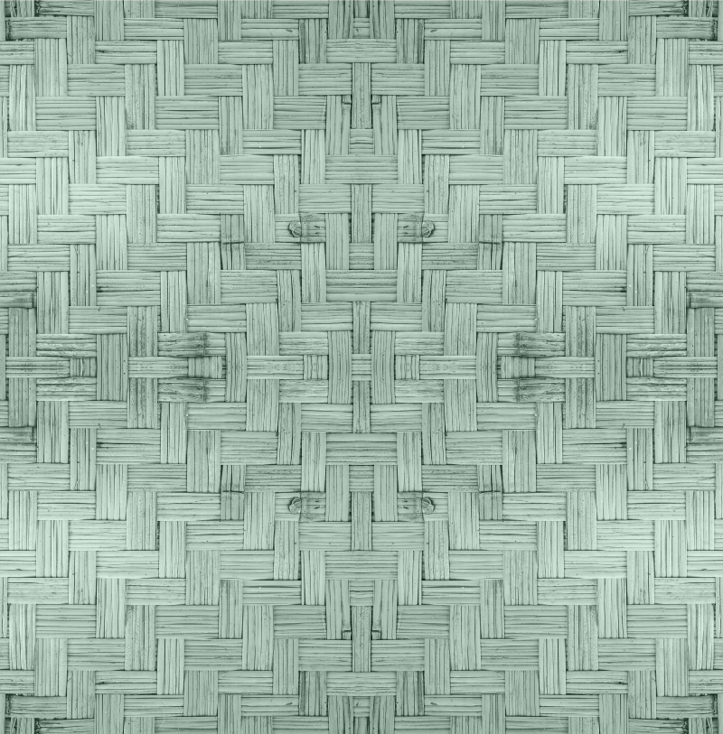 Geometric vinyl carpet structured square - TenStickers