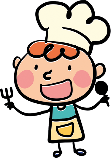 Kids vinyl carpet little chef - TenStickers