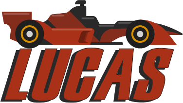 Kids vinyl carpet f1 car with name - TenStickers