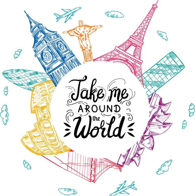 Bedroom vinyl carpet global gemstones design - TenStickers