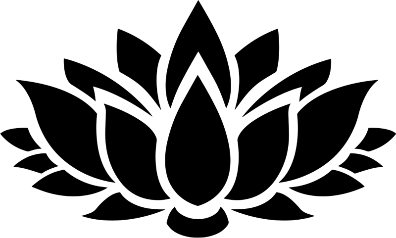 Lotus simple bedroom vinyl carpet - TenStickers
