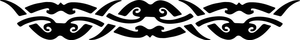 Bedroom vinyl carpet in monochrome tribal design - TenStickers