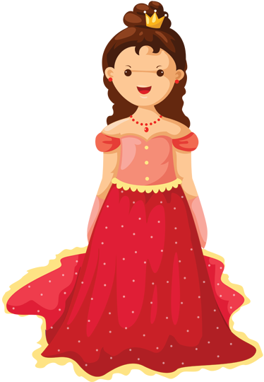 Kids vinyl carpet with queen illustration - TenStickers