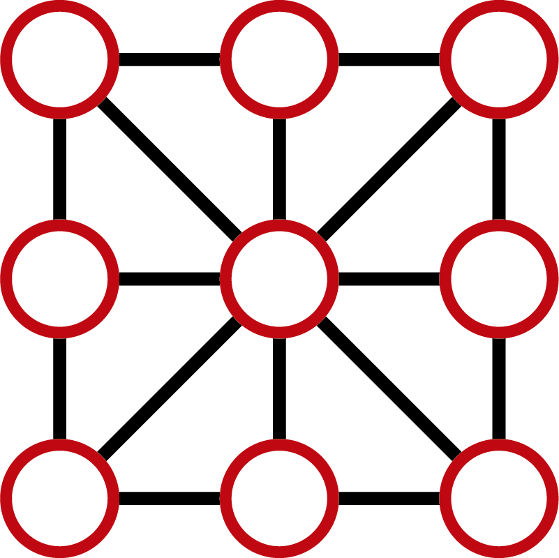 Game vinyl carpet tic tac toe - TenStickers