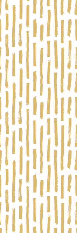 Bathroom vinyl carpet with light brown brush strokes - TenStickers