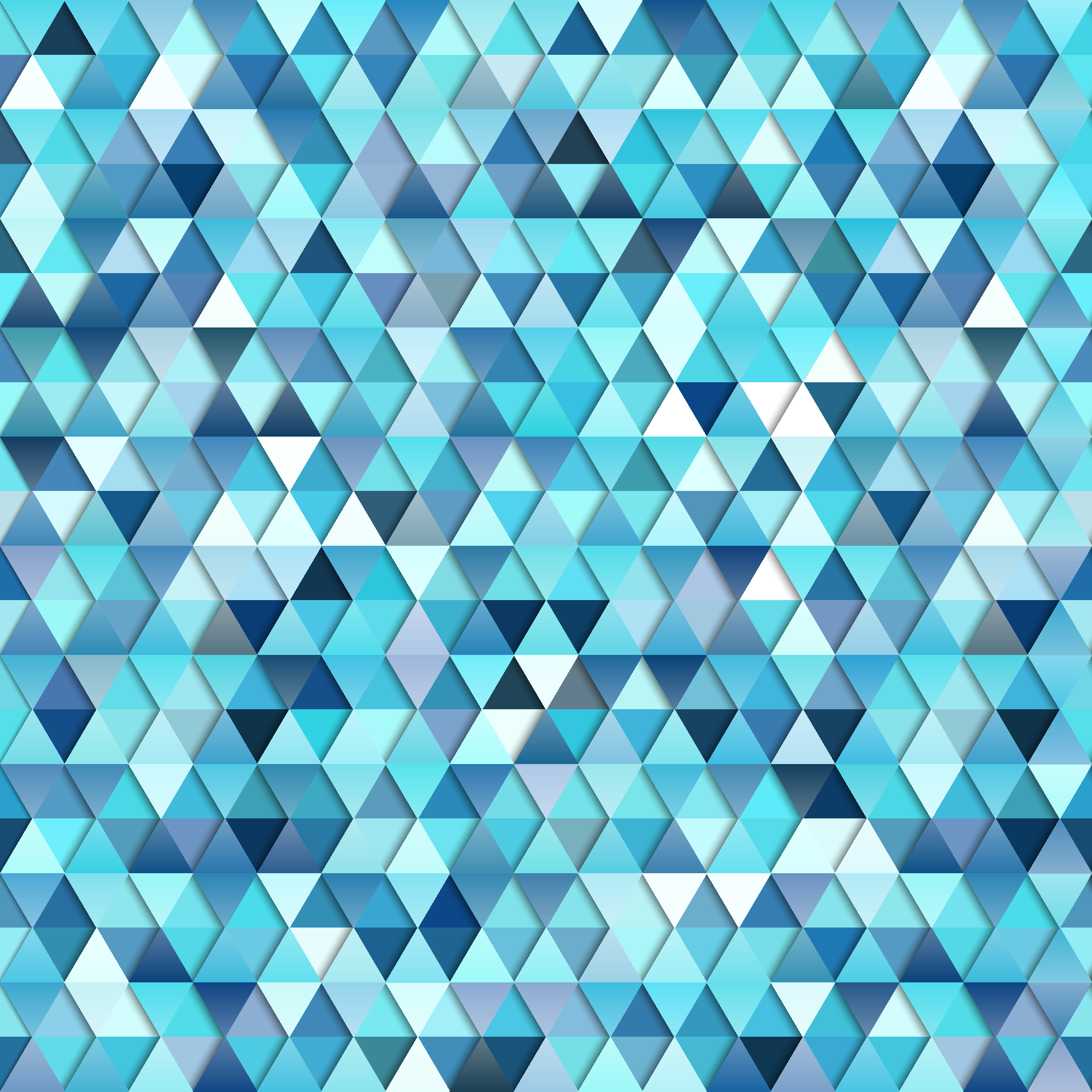 Bathroom vinyl carpet geometric blue abstract - TenStickers
