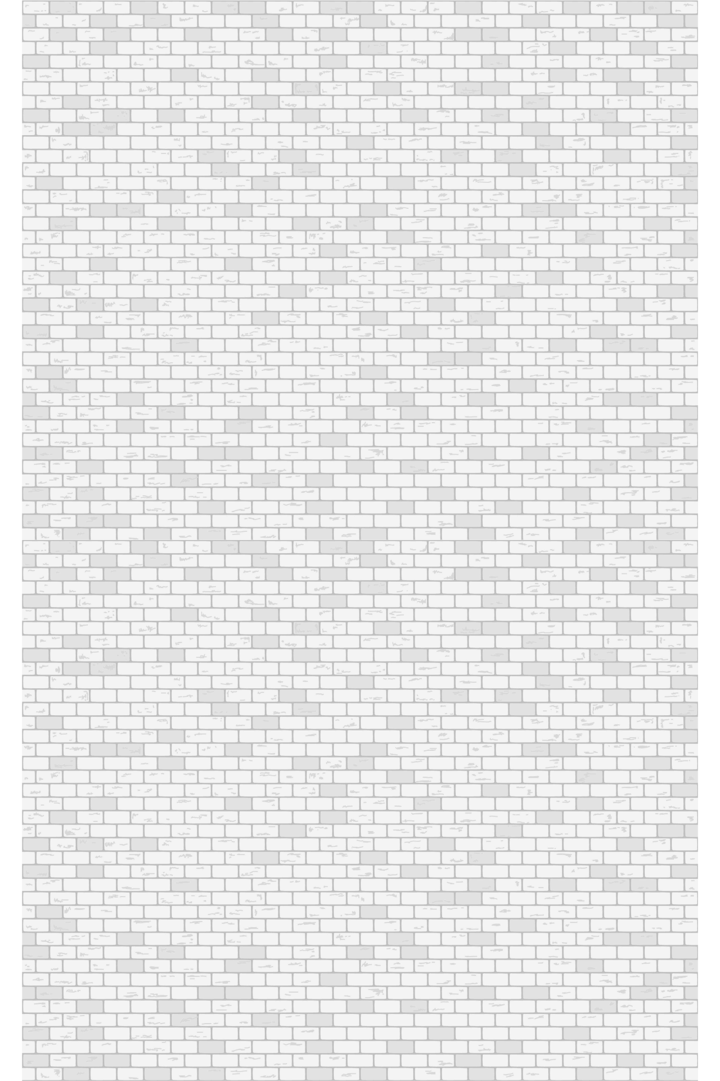 Bathroom vinyl carpet in elegant brick pattern - TenStickers