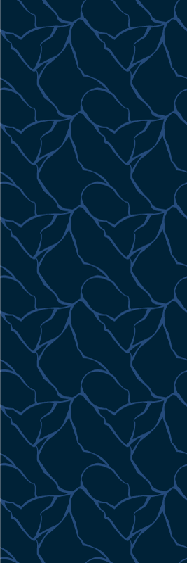 Bathroom vinyl carpet blue marble texture design - TenStickers