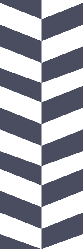 Bathroom vinyl carpet with navy blue stripes pattern - TenStickers