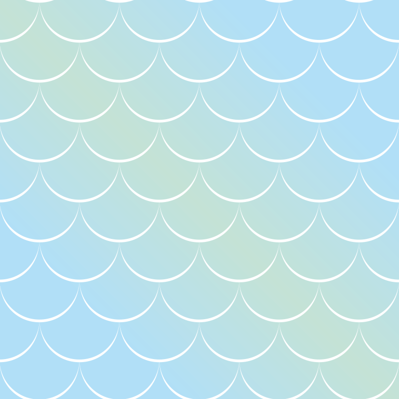 Bathroom vinyl carpet in pastel scales pattern - TenStickers