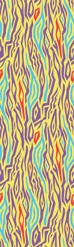 Kitchen vinyl carpet vintage zebra animal print - TenStickers