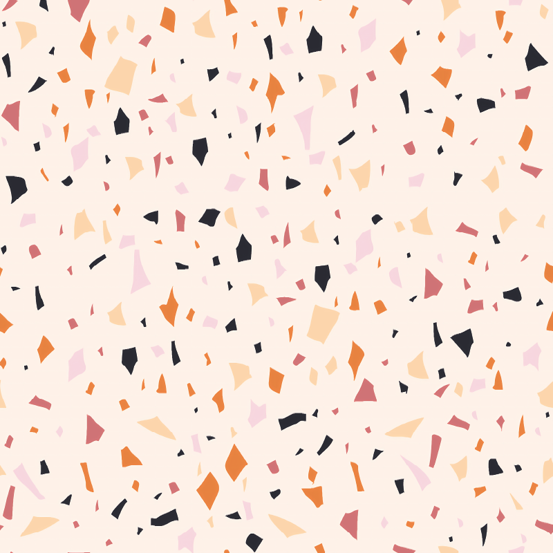 Kitchen vinyl carpet grey terrazzo sheet - TenStickers