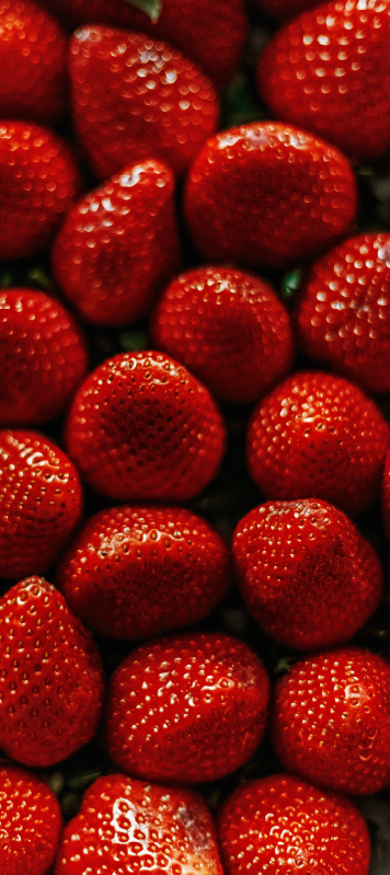 Kitchen vinyl carpet strawberries design - TenStickers