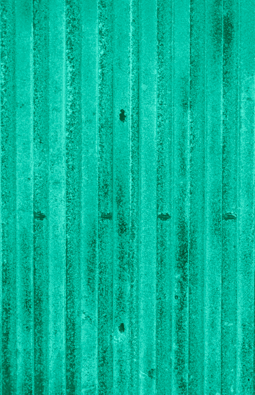 Kitchen vinyl carpet with mint aged metallic finish - TenStickers