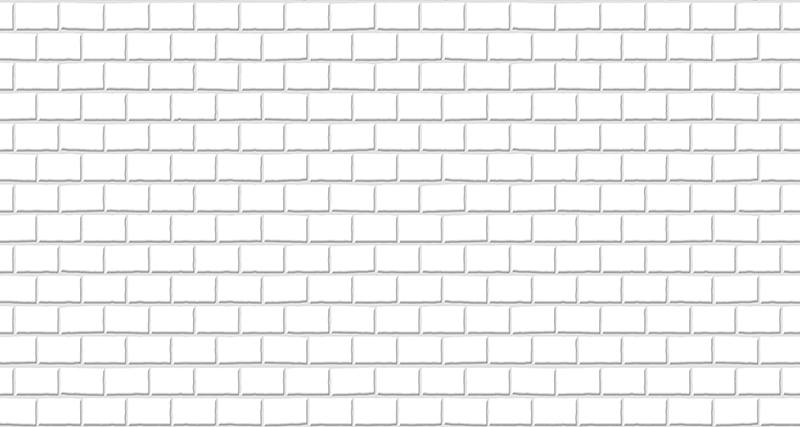 Kitchen vinyl carpet white brick laminate - TenStickers