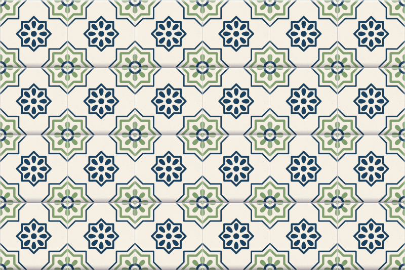 Kitchen vinyl carpet kitchen tiles sticker - TenStickers