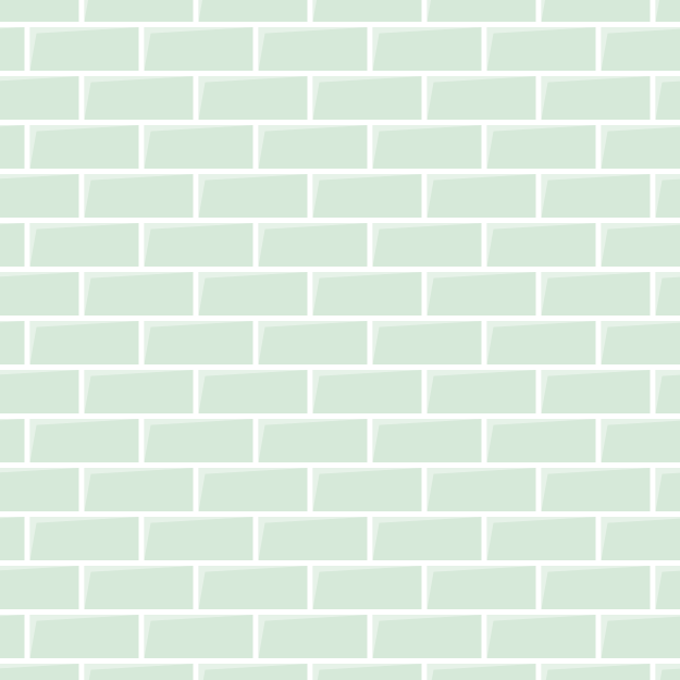 Kitchen vinyl carpet green bricks decal for kitchen - TenStickers