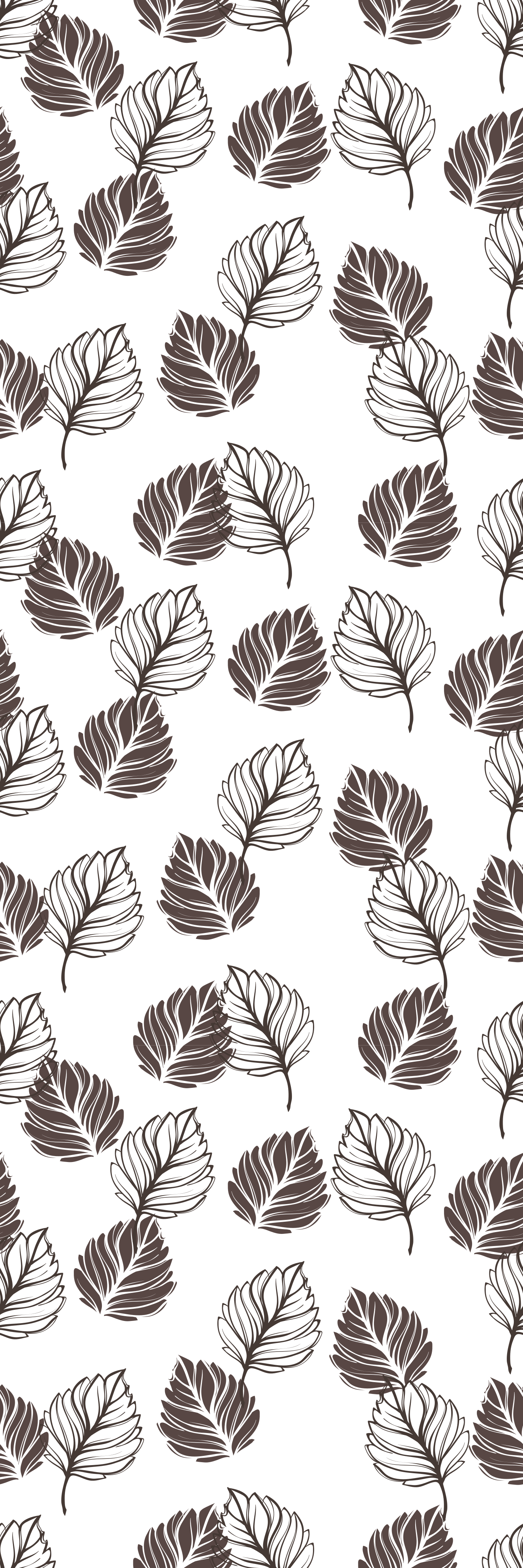 Kitchen vinyl carpet hoja grey kinfolk design - TenStickers