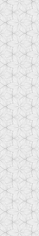 Kitchen vinyl carpet with floral hexagon tiles - TenStickers