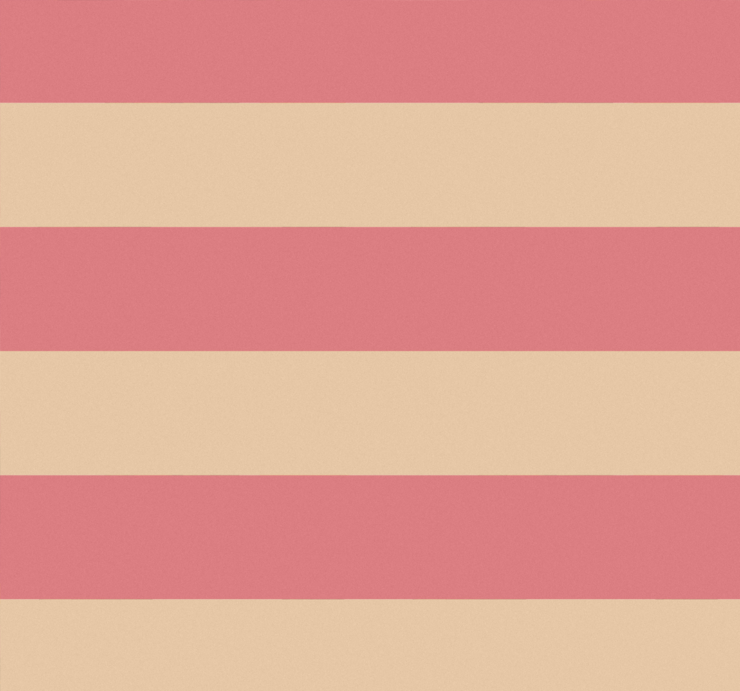 Pink horizontal stripes kitchen vinyl carpet - TenStickers