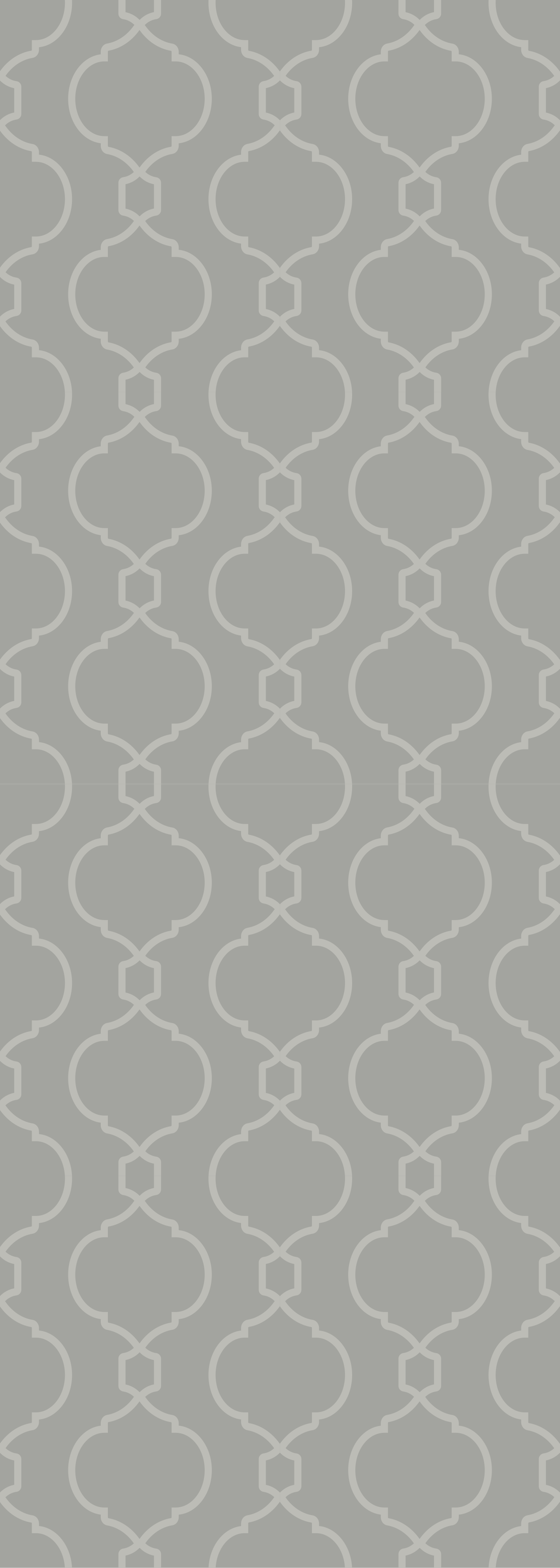 Bedroom vinyl carpet in gray geometric pattern - TenStickers