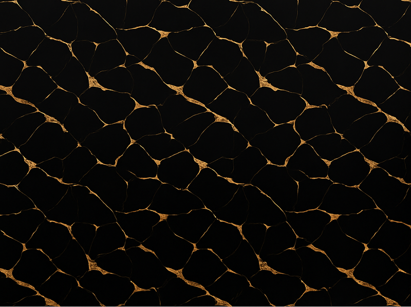 Bedroom vinyl carpet black marble with gold veins - TenStickers