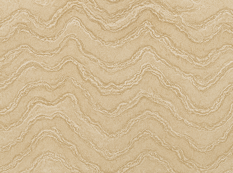 Bedroom vinyl carpet beige and gold marble effect - TenStickers