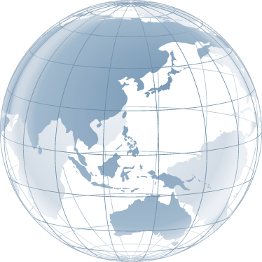 Bedroom vinyl carpet with transparent world map - TenStickers