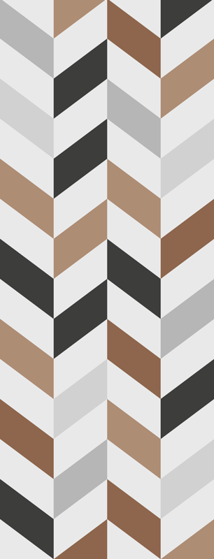 Office vinyl carpet colorful geometric blocks - TenStickers