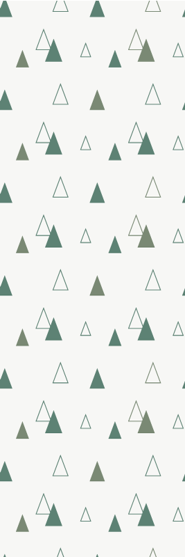 Triangles nature colours office vinyl carpet - TenStickers