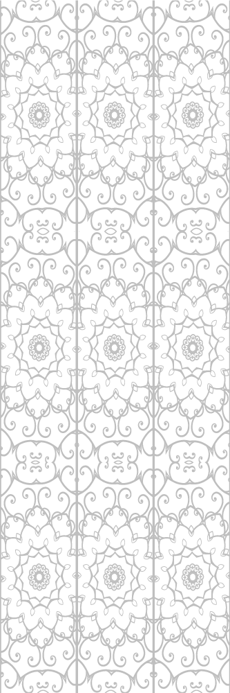 Office vinyl carpet with floral design - TenStickers