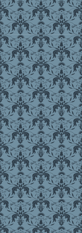 Office vinyl carpet with floral patterns - TenStickers