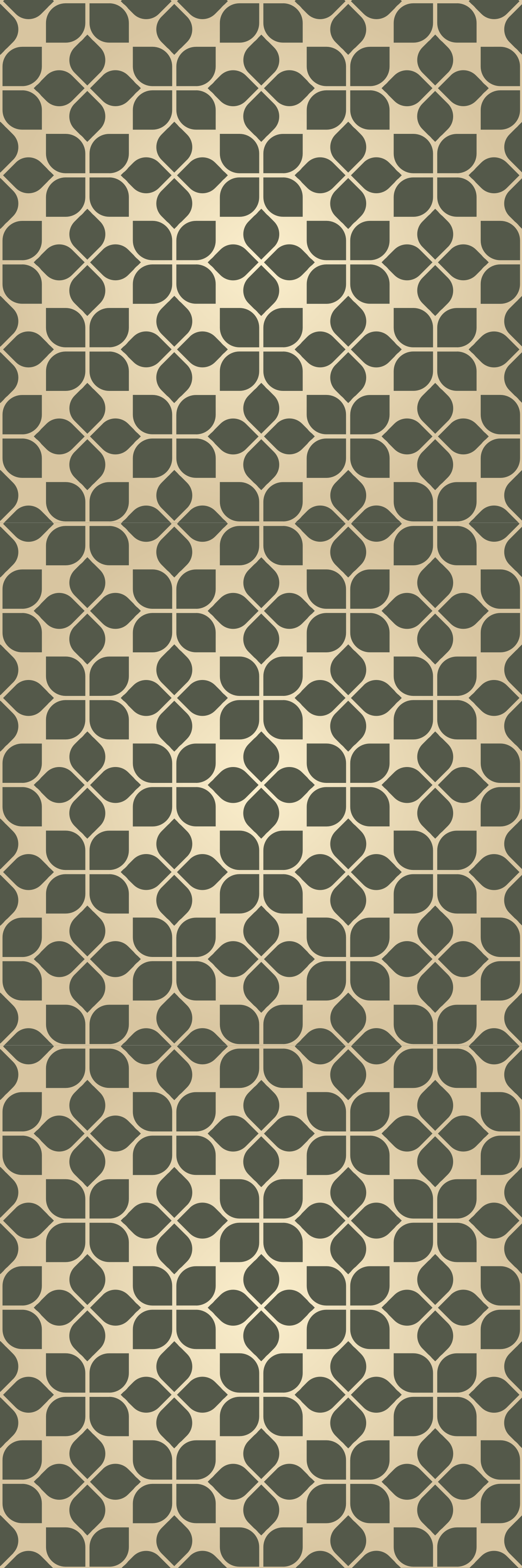 Office vinyl carpet with elegant gold designs - TenStickers