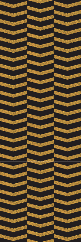 Office vinyl carpet with marble gold lines - TenStickers