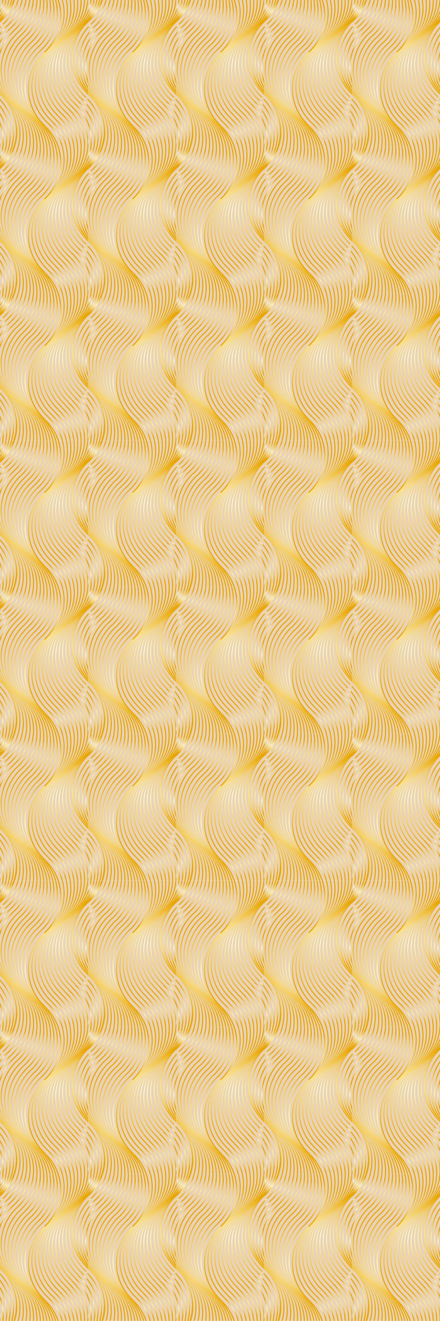 Office vinyl carpet gold foil wave effect - TenStickers