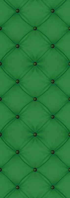 Bedroom vinyl carpet in green velour diamond pattern - TenStickers