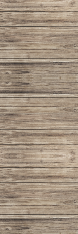Bedroom vinyl carpet gray rustic wood planks - TenStickers
