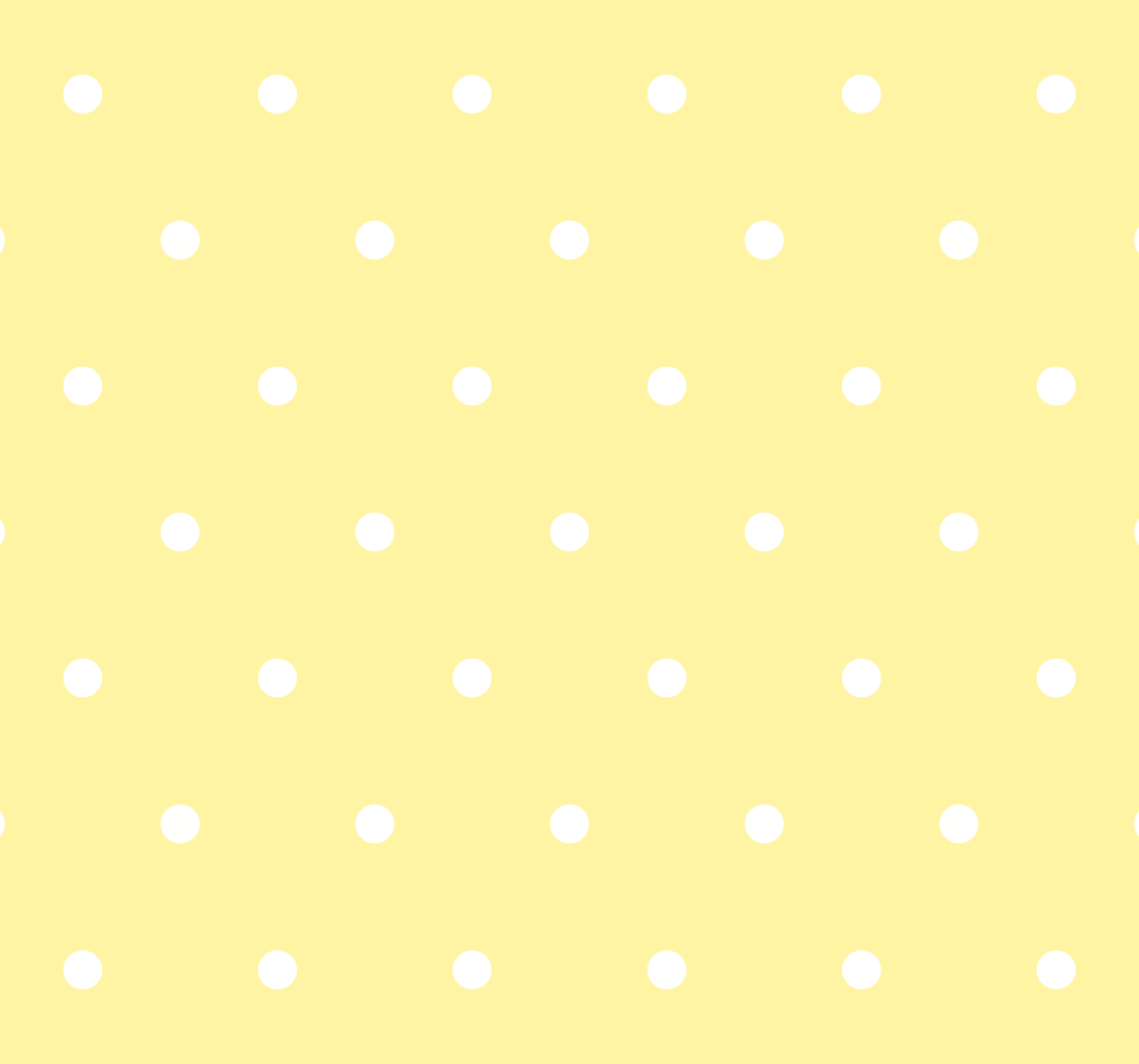 Bedroom vinyl carpet with yellow polka dots - TenStickers
