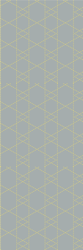 Bedroom vinyl carpet in pantone origami shapes - TenStickers