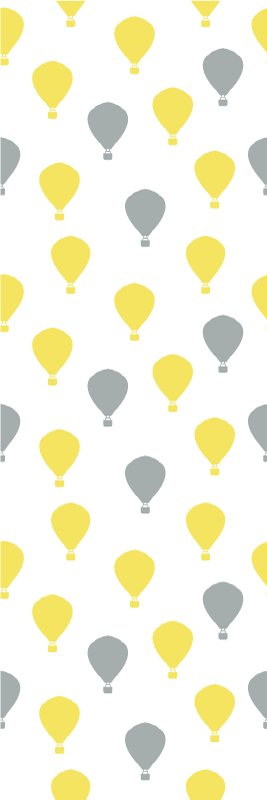 Bedroom vinyl carpet in pantone air balloon - TenStickers
