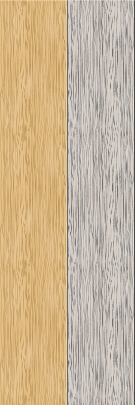 Wooden gray bedroom vinyl carpet - TenStickers