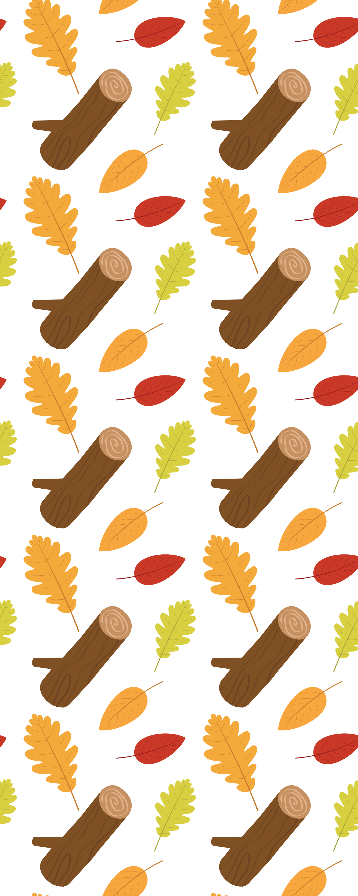 Bedroom vinyl carpet with multicolored trees - TenStickers