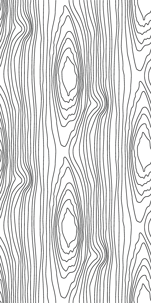 Bedroom vinyl carpet in black natural stripes - TenStickers