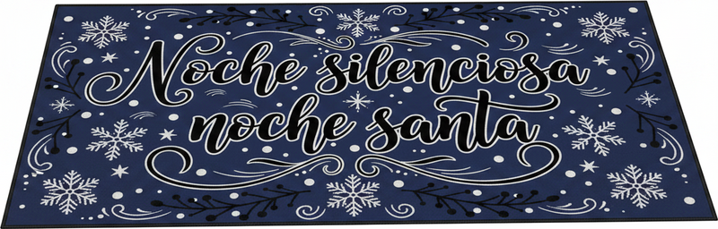 Bedroom vinyl carpet silent night holy night - TenStickers