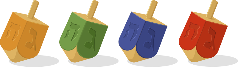 Dreidel bedroom vinyl carpet - TenStickers
